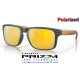 Holbrook Matte Carbon / Prizm 24K Polarized (OO9102-W4)