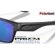 TwoFace Matte Black / Prizm Sapphire Polarized (OO9189-46)