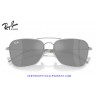 Ray-Ban Caravan Reverse Silver / Silver (RBR0102S-003/GS)