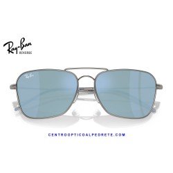 Ray-Ban Caravan Reverse GunMetal / Light Blue (RBR0102S-004/GA)
