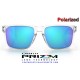 Holbrook XL Polished Clear / Prizm Sapphire Polarized (OO9417-07)