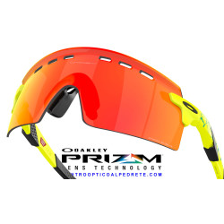 Encoder Strike Vented Tennis Ball Yellow / Prizm RUby (OO9235-19)