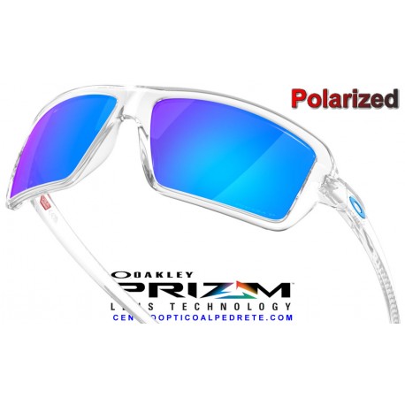 Cables Polished Clear / Prizm Sapphire Polarized (OO9129-05)