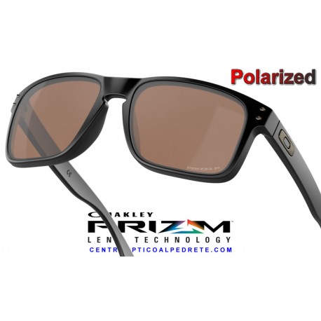 Holbrook Matte Black / Prizm Tungsten Polarized OO9102-D7
