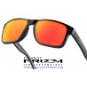Holbrook Matte Black / Prizm Ruby OO9102-E2