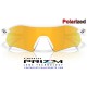 Radar Plate Polished White / Prizm 24k Polarized (OO9495D-05)
