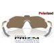 Radar Plate Polished White / Prizm 24k Polarized (OO9495D-05)