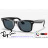 Ray-Ban WayFarer Remix Polished Black / Blue - Grey Classic (RB2140-10857)