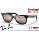 Ray-Ban WayFarer Remix Polished Black / Grey Polarized Chromance (RB2140-10859)