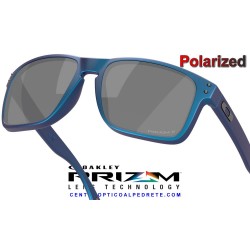 Holbrook XL Matte Cyan-Blue ColorShift / Prizm Black Polarized (OO9417-47)