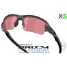 Oakley Flak 2.0 S Polished Black / Prizm Dark Golf (OO9511-08)