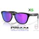 Oakley Frogskins S Matte Black / Prizm Violet (OO9508-04)