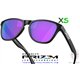 Oakley Frogskins S Matte Black / Prizm Violet (OO9508-04)