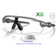 Oakley Radar EV Path Steel - Clear to Black Iridium (OO9510-08)