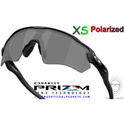 Oakley Radar EV S Matte Black / Prizm Black Polarized (OO9510-05)