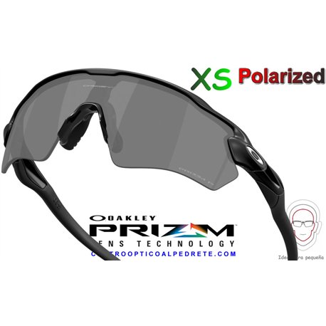 Oakley Radar EV S Matte Black / Prizm Black Polarized (OO9510-05)