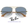 Ray-Ban Aviator Arista / Light Blue Gradient (RB3025 001/3F)