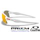 Flak 2.0 XL Custom Polished White / Prizm Ruby (OO9188-11095C)