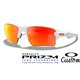 Flak 2.0 XL Custom Polished White / Prizm Ruby (OO9188-11095C)