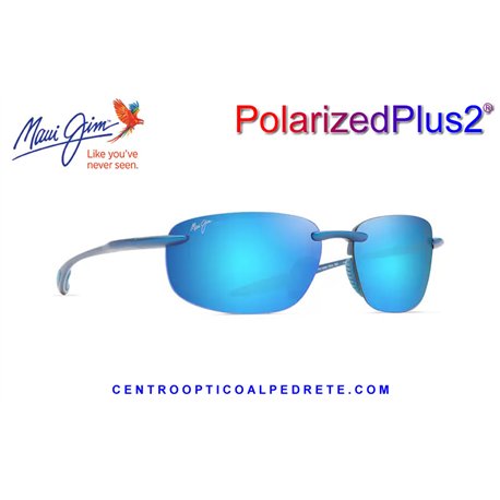 Maui Jim Ho‘okipa Ultra Metal Matte Blue / Blue Hawaii