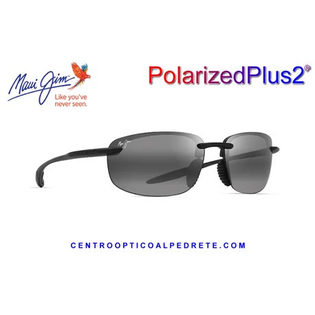 Maui Jim Ho‘okipa Ultra Matte Black / Neutral Grey (676-02)