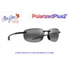 Maui Jim Ho‘okipa Ultra Matte Black / Neutral Grey (676-02)