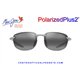 Maui Jim Ho‘okipa Ultra Metal Matte Silver / Neutral Grey