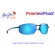 Maui Jim Ho'okipa Shiny Transparent Blue / Blue Hawaii (B407-07)