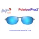 Maui Jim Ho'okipa Shiny Transparent Blue / Blue Hawaii (B407-07)