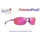 Maui Jim Ho‘okipa Shiny Transparent Cyclamen Pink / MAUI Sunrise (B407-09)