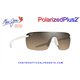 Maui Jim Palulu Metal Matte Platinum / HCL Bronze (HS680-05)