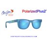Maui Jim Kaulike Matte Transparent Blue / Blue Hawaii (B687-03)