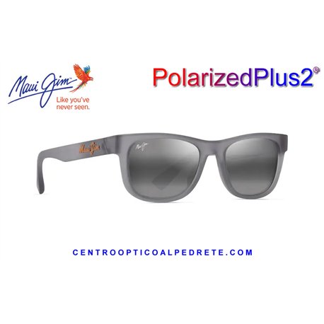 Maui Jim Kaulike Matte Transparent Grey / Neutral Grey (687-14)