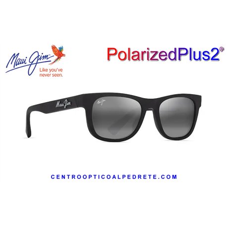 Maui Jim Kaulike Matte Black / Neutral Grey (687-02)