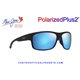 Maui Jim Southern Matte Black-Blue / Blue Hawaii (B815-02)