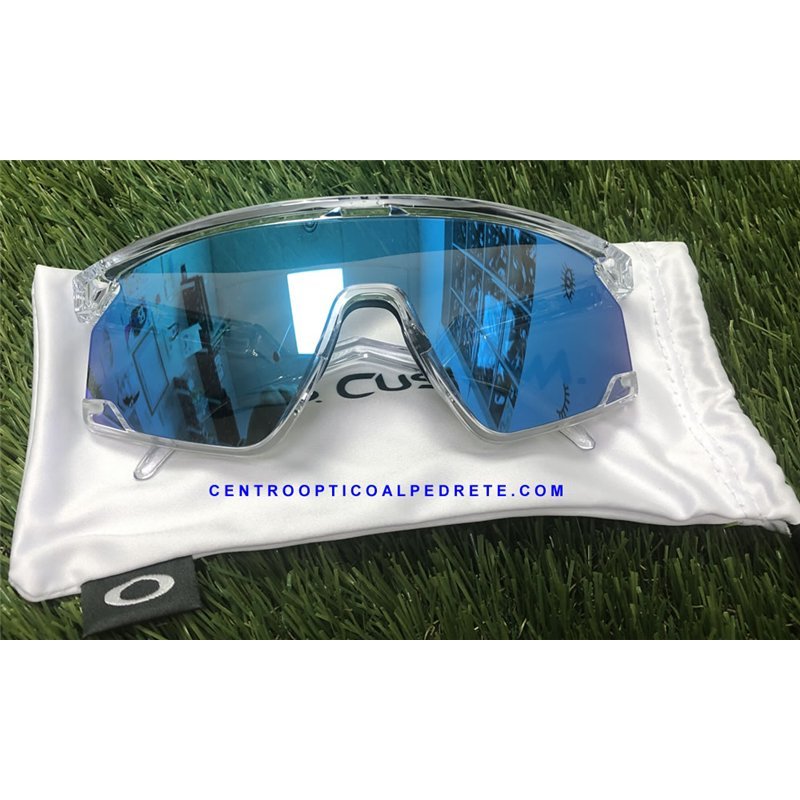 Oakley Bxtr Custom Polished Clear / Prizm Sapphire (OO9280