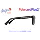 Maui Jim Hiwahiwa Shiny Black with Trans Light Grey / Neutral Grey (GS689-02)