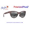 Maui Jim Hulahe Metal Matte Dark Rose / Neutral Grey (685-09)