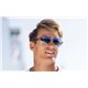 Maui Jim Keawawa Shiny Silver with Dark Blue / Dual Mirror Blue to Silver (DBS620-17)