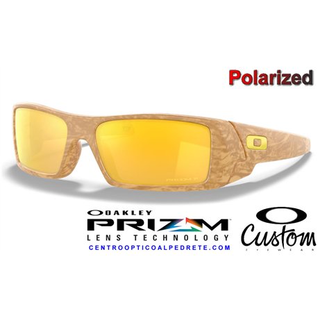 Oakley Gascan Custom Desert Tan / Prizm Black Polarized (OO9014-11202)