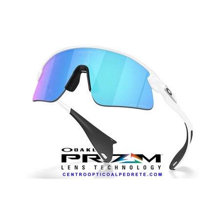 Oakley Stunt Devil Matte White / Prizm Sapphire (OO9517-04)