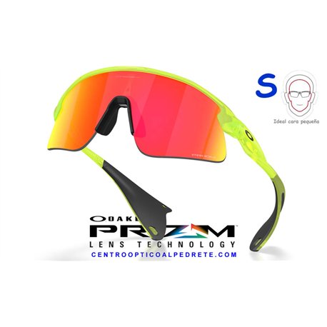 Oakley Stunt Devil S Matte Uranium / Prizm Ruby (OO9518-03)