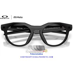 Oakley Meta HSTN Black / Transitions Amethyst Black (OW8002-02)