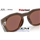 Oakley Meta HSTN Brown Smoke / Prizm Deep Polarized (OW8002-06)
