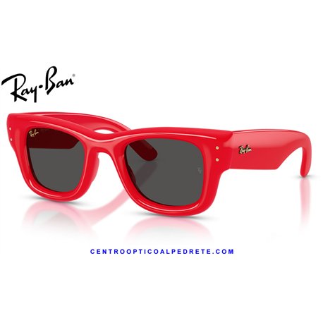 Ray-Ban Wayfarer Puffer Red / Ultra Black (RB4940-683187)