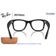 Ray-Ban Meta Wayfarer Black / Clear/Grey (RW4012-601S1Z)