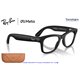 Ray-Ban Meta Wayfarer Black / Clear/Grey (RW4012-601S1Z)