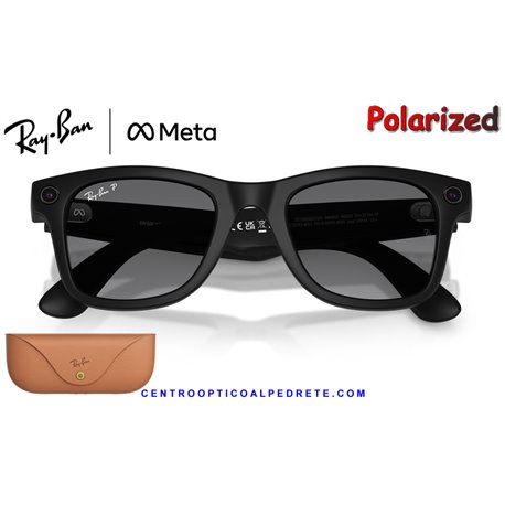 Ray-Ban Meta Wayfarer Black / Graphite (RW4012-601ST3)