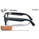Ray-Ban Meta Wayfarer Cosmic Blue / Clear/Sapphire (RW4012-6628MF)