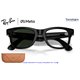 Ray-Ban Meta Wayfarer Black / Clear/Graphite Green (RW4012-601/1M)